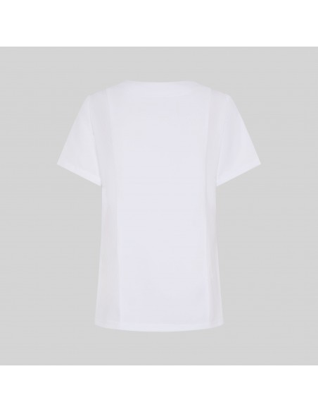 BLUSA MUJER BOTON PRESION M/C AINA