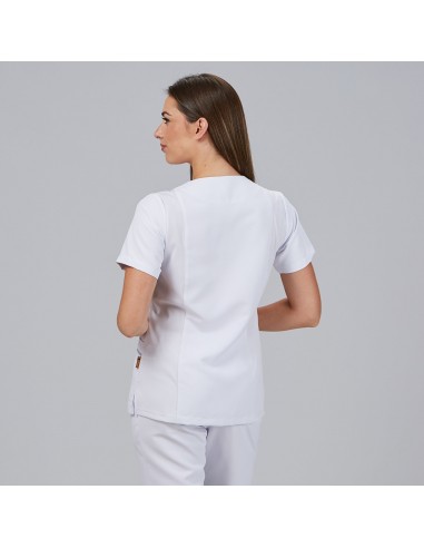 BLUSA MUJER BOTON PRESION M/C AINA