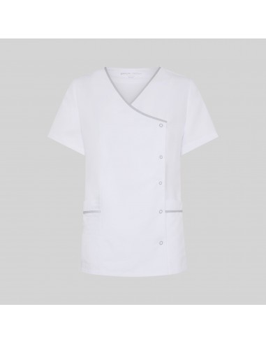 BLUSA MUJER BOTON PRESION M/C AINA