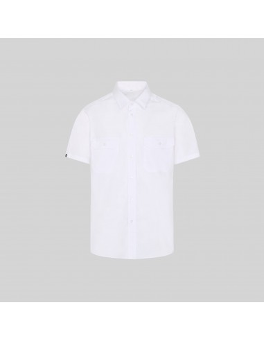 CAMISA UNISEX CHARRETERAS M/C ELASTAN