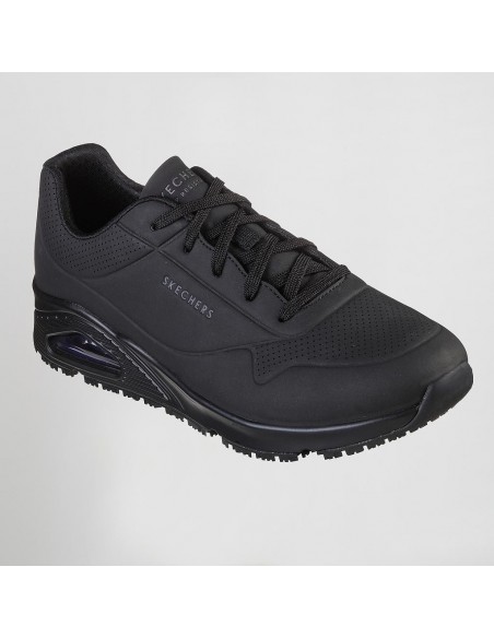 ZAPATILLAS WORK RELAXED FIT: UNO SR - SUTAL SKECHERS HOMBRE