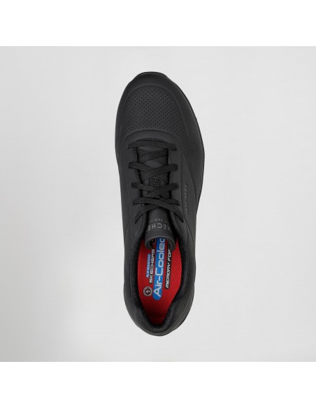 ZAPATILLAS WORK RELAXED FIT: UNO SR - SUTAL SKECHERS HOMBRE