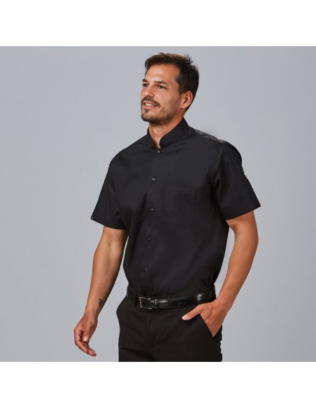 CAMISA HOMBRE M/C C/MAO POP.