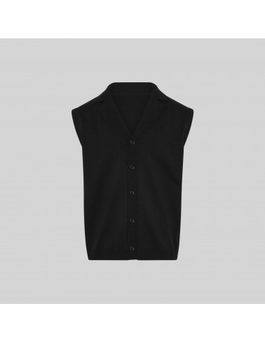CHALECO CUELLO SOLAPA ABOTONADO HOMBRE