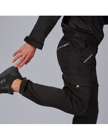 PANTALON UNISEX CREMALLERA SATEN ALGODON