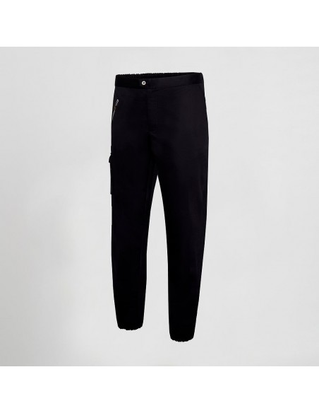 PANTALON UNISEX CREMALLERA SATEN ALGODON