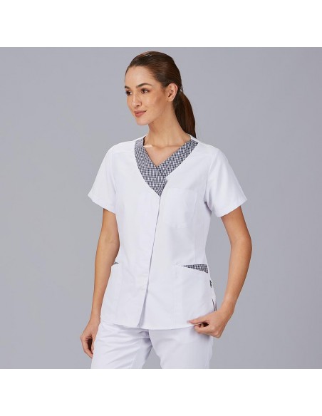 BLUSA MUJER ABIERTA COMBI PEÑA