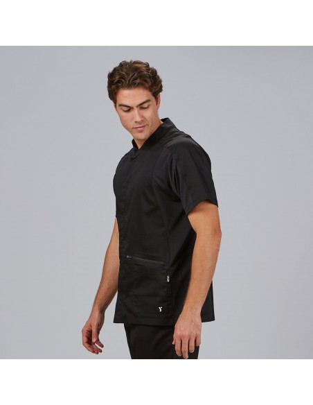 BLUSA HOMBRE BOTON OCULTO M/C JESUA