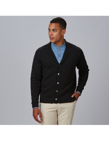 CARDIGAN CUELLO SOLAPA ABOTONADO HOMBRE