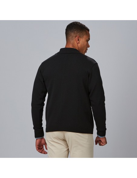 CARDIGAN CUELLO SOLAPA ABOTONADO HOMBRE