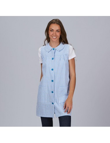 BATA MUJER S/MANGA VICHY BAMBULA ADULTO