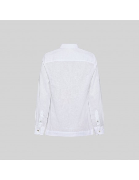 GUAYABERA MUJER CUELLO CAMISERO SUMATRA