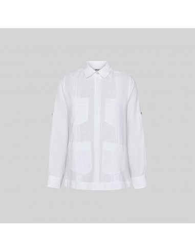 GUAYABERA MUJER CUELLO CAMISERO SUMATRA
