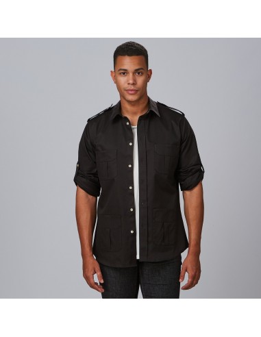 CAMISA UNISEX MANGA ROLL UP MICHELE