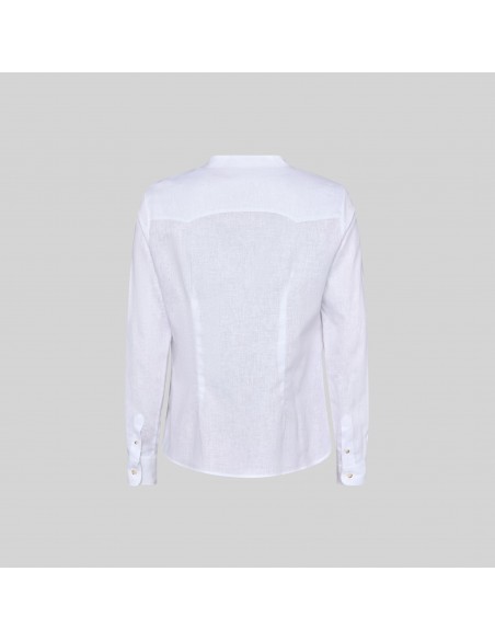 GUAYABERA MUJER CUELLO MAO ISABELA