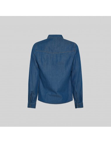 CAMISA MUJER TEJANO FINO LAVADO VALERIA