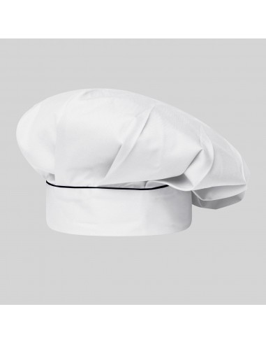 GORRO CHEF CON VELCRO BLANCO VIVO COLOR