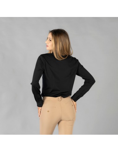 CAMISA MUJER INTERLOCK CUELLO CAMISERO CERDEÑA