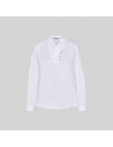 CAMISA MUJER CHAMBRAY CUELLO MAO LANAY