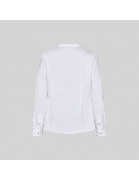 CAMISA MUJER CHAMBRAY CUELLO MAO LANAY