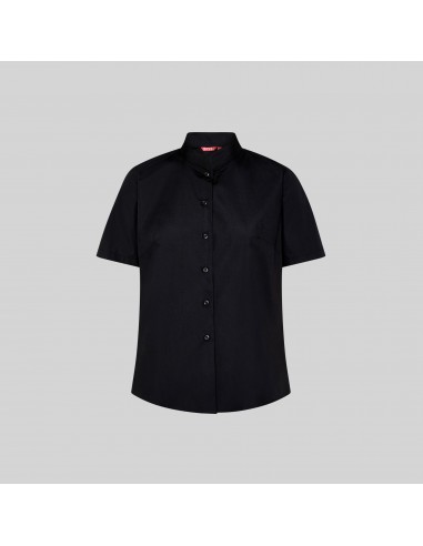 CAMISA MUJER MANGA CORTA CUELLO MAO POP.
