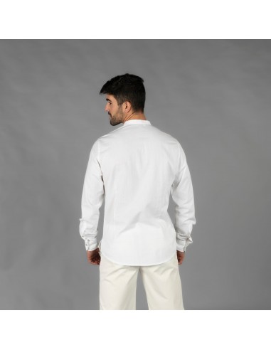 CAMISA HOMBRE CHAMBRAY CUELLO MAO NIAS