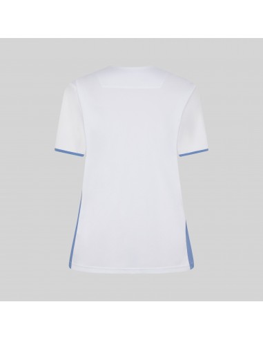 BLUSA HOMBRE ESCOTE PICO COMBINADA MANGA CORTA...