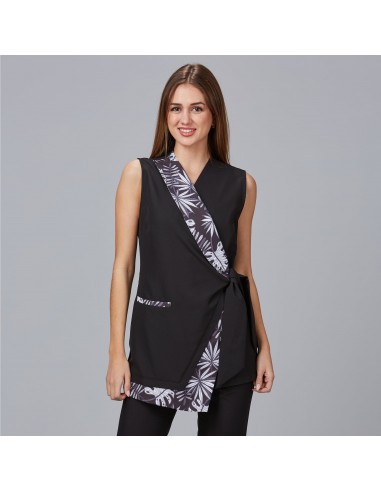 BLUSA MUJER CUELLO SMOKING FICUS