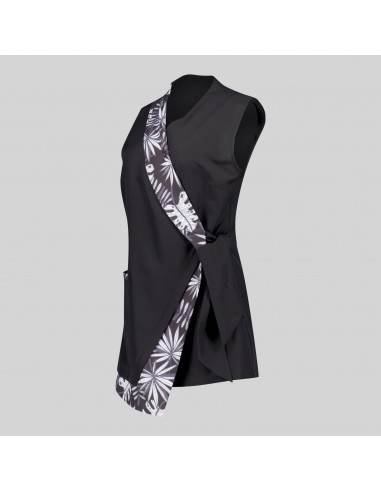 BLUSA MUJER CUELLO SMOKING FICUS