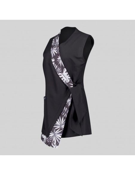 BLUSA MUJER CUELLO SMOKING FICUS