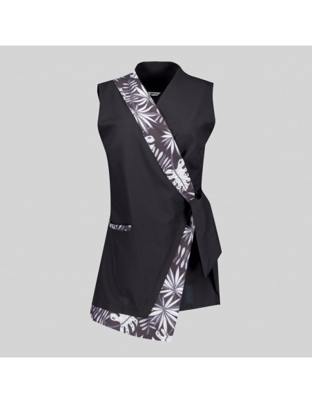 BLUSA MUJER CUELLO SMOKING FICUS