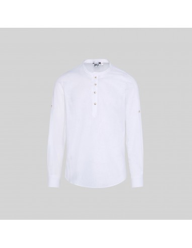 CAMISA HOMBRE LINO/COTTON CUELLO MAO TIWI