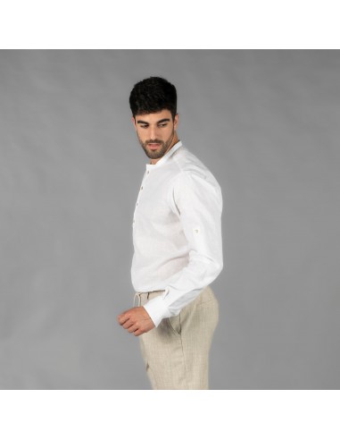 CAMISA HOMBRE LINO/COTTON CUELLO MAO TIWI