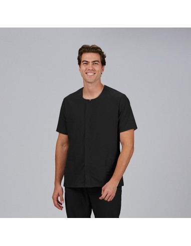 BLUSA HOMBRE CREMALLERA ESCOTE CAJA MANGA CORTA...