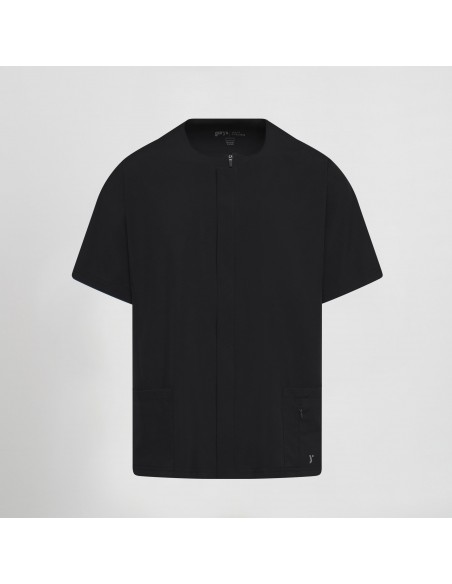 BLUSA HOMBRE CREMALLERA ESCOTE CAJA MANGA CORTA JOAN