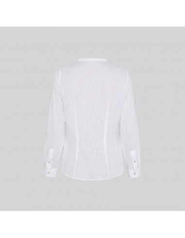 CAMISA MUJER LINO/COTTON CUELLO MAO KAULA