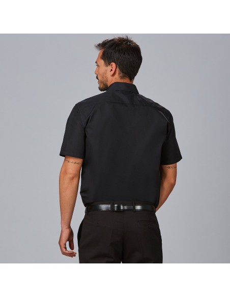 CAMISA HOMBRE MANGA CORTA SLIM FIT ELASTAN