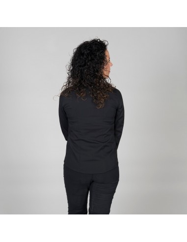 BLUSA MUJER BOTÓN OCULTO M/L