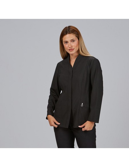 BLUSA MUJER BOTON OCULTO M/L ANA