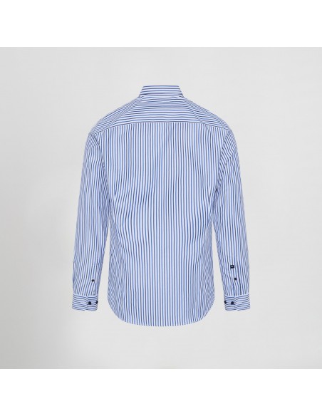 CAMISA HOMBRE RAYAS BICOLOR SLIM FIT ALESSANDRO