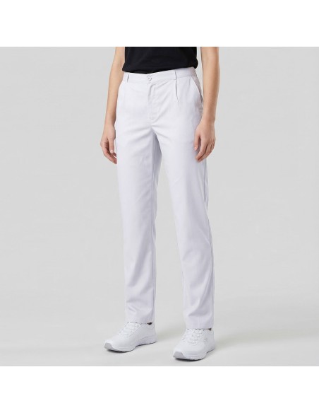 PANTALON SARGA BLANCA BOLSILLOS