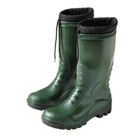 Botas goma altas verdes invierno 80 nº45 (par)