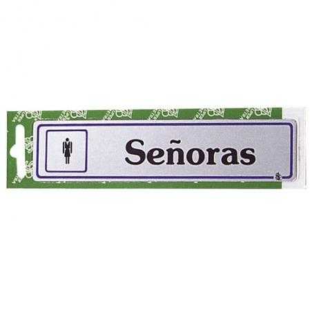 Rotulo "señoras"