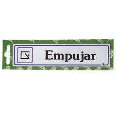 Rotulo "empujar"