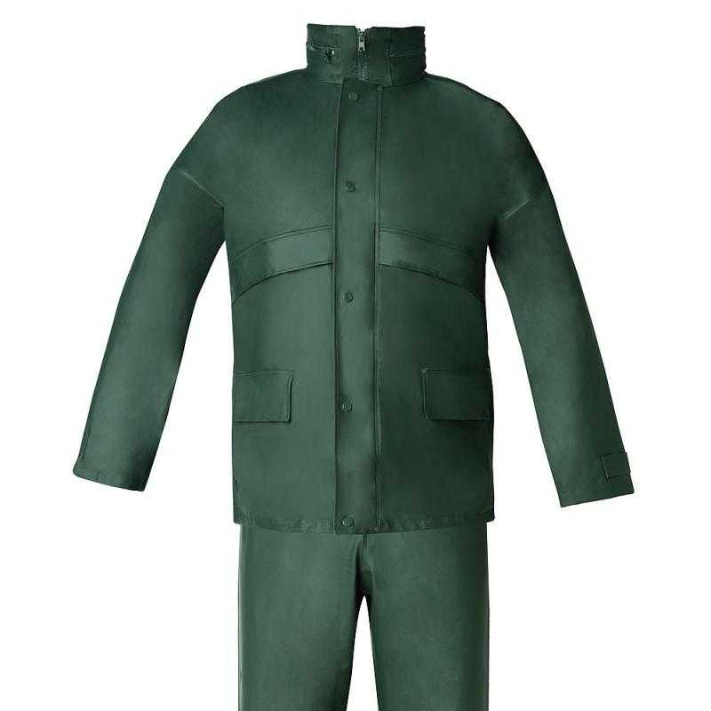 Traje de Agua Impermeable Verde Poliuretano Talla 7-L - Imagen 1