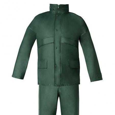 Traje de Agua Impermeable Verde Poliuretano Talla 7-L - Imagen 1