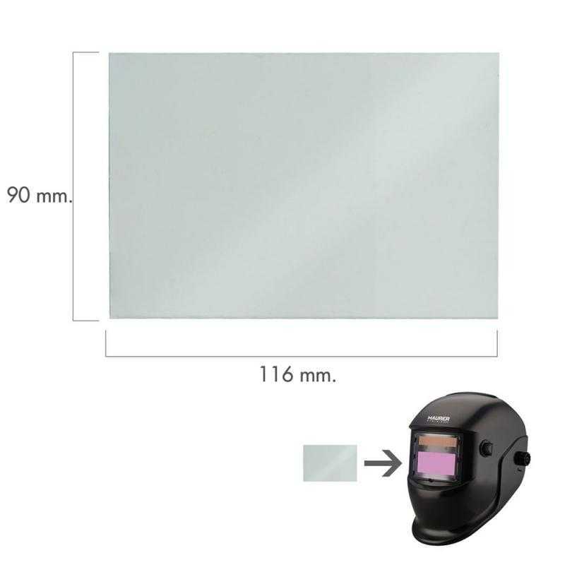 Lente recambio para pantalla soldar 15040045 (modelo 99819)