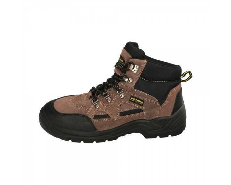 Botas Seguridad "Tiborx" S1P+SR+FO Talla 40 Puntera Reforzada, Suela Antiperforación Antideslizante. Botas Trabajo Seguridad (P