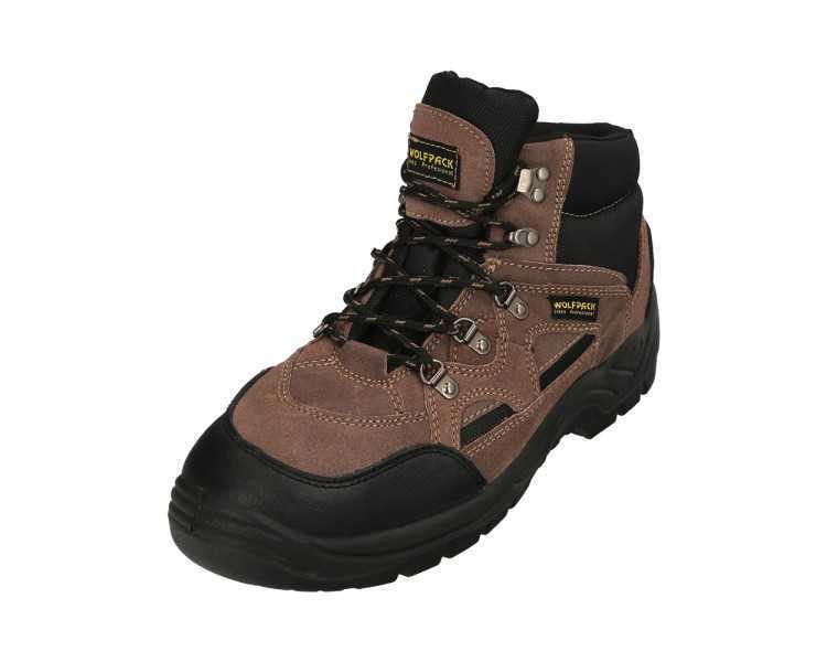 Botas Seguridad "Tiborx" S1P+SR+FO Talla 46 Puntera Reforzada, Suela Antiperforación Antideslizante. Botas Trabajo Seguridad (P
