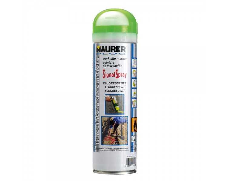 Spray Pintura Trazador Verde Fluorescente 500 ml.